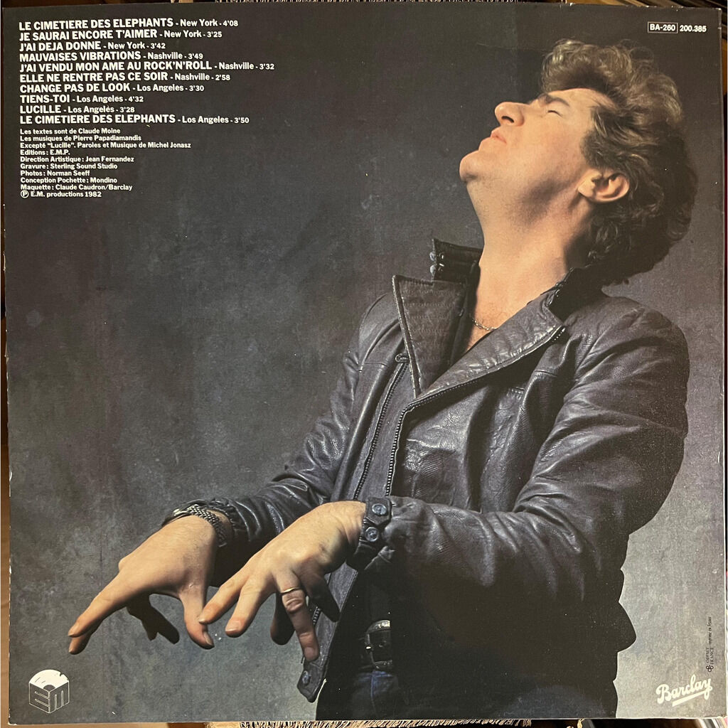  Eddy Mitchell  -  le cimetière des eléphants 