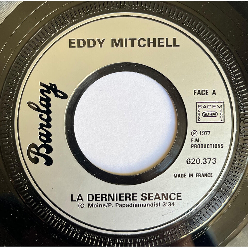  Eddy Mitchell  -  la dernière séance / et la voix d'elvis... 