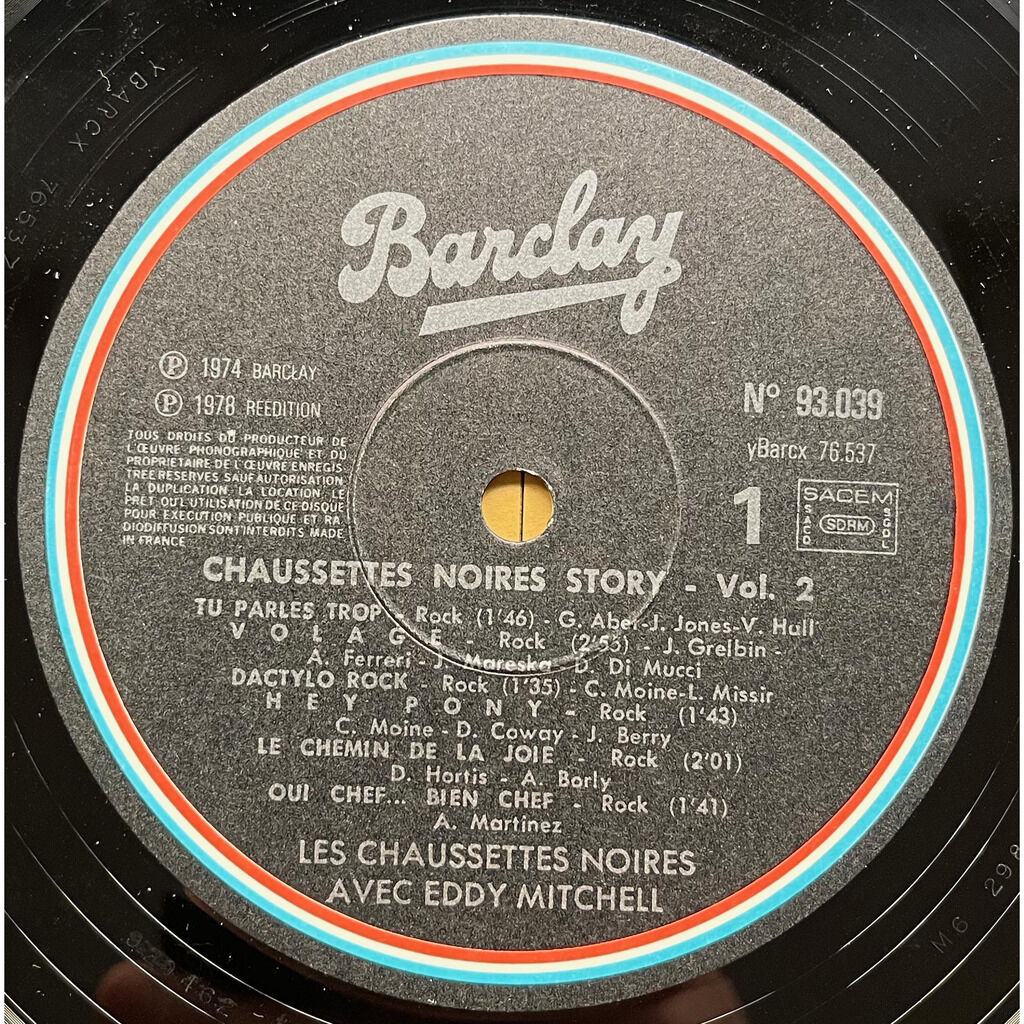  Les Chaussettes Noires avec Eddy Mitchell  -  les chaussettes noires story 