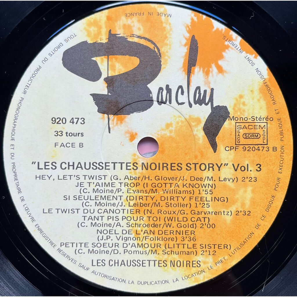  Les Chaussettes Noires  -  les chaussettes noires story (vol. 3 - vol. 4) 