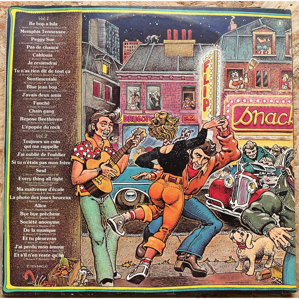  Eddy Mitchell  -  l'épopée du rock 