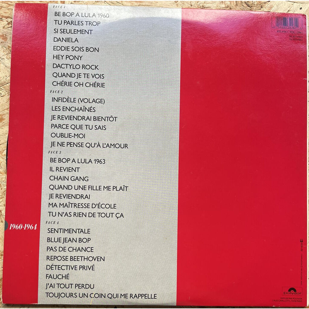  Eddy Mitchell / Les Chaussettes Noires  -  tout eddy ...ou presque - 1960-1964 