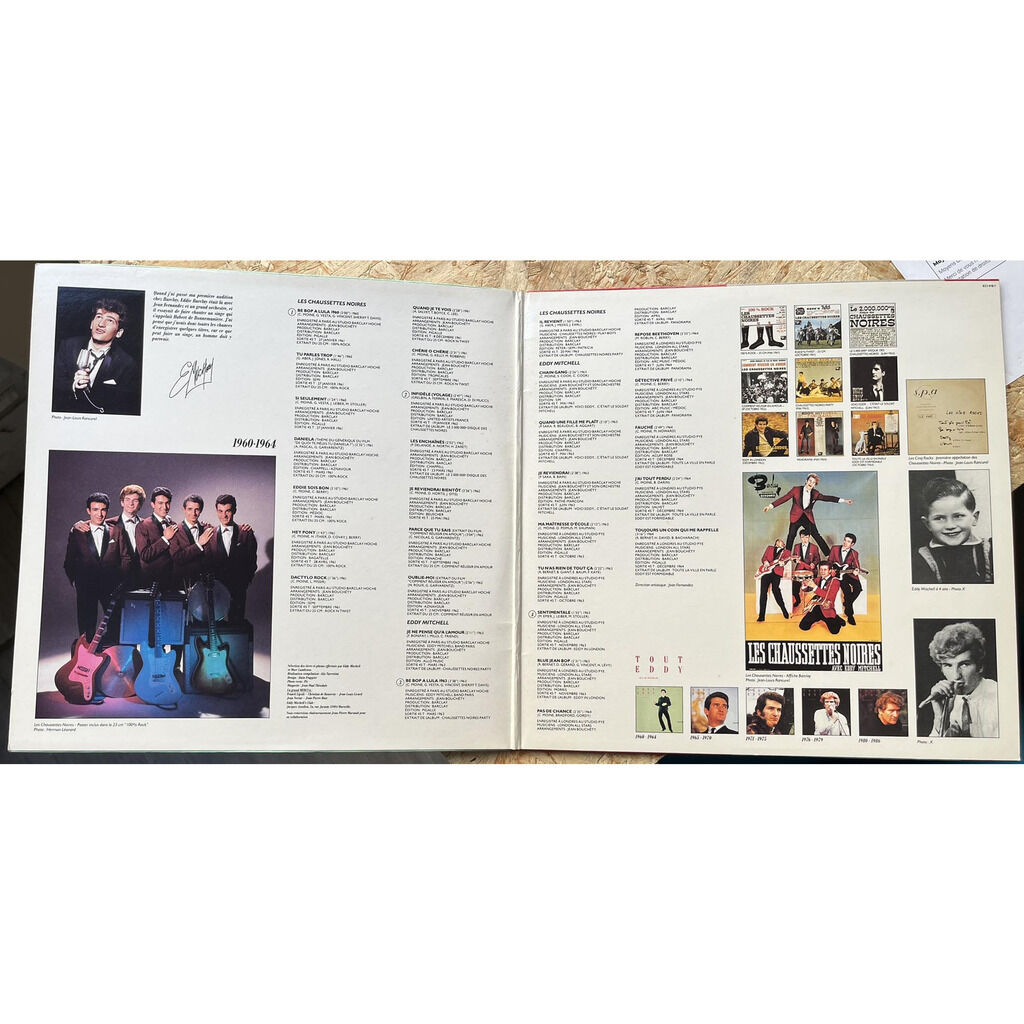  Eddy Mitchell / Les Chaussettes Noires  -  tout eddy ...ou presque - 1960-1964 