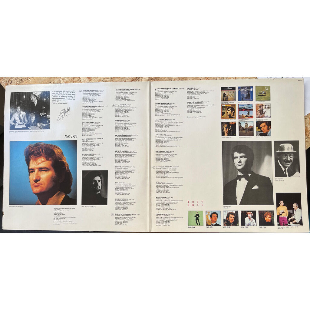  Eddy Mitchell  -  tout eddy ...ou presque 1965-1970 
