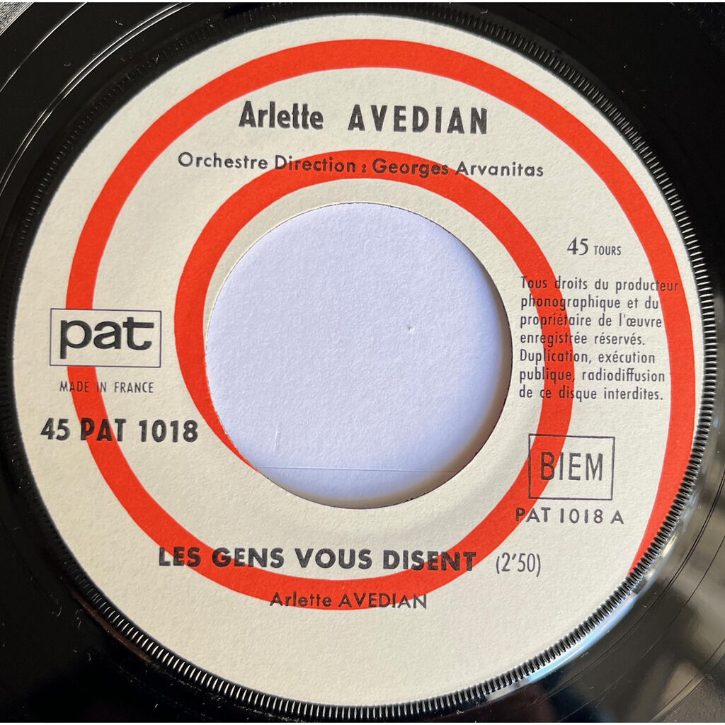  Arlette Avedian  -  tu ris de moi 