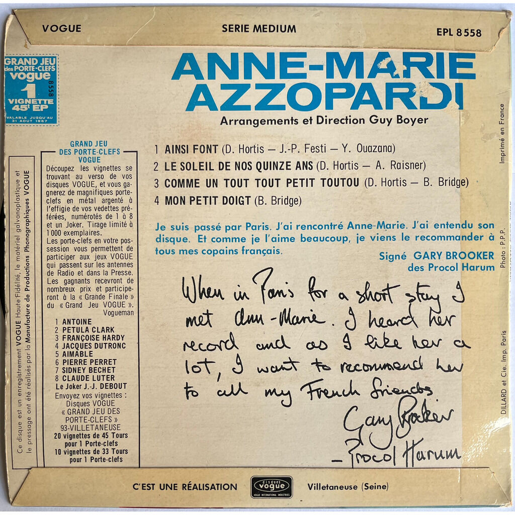  Anne-Marie Azzopardi  -  ainsi font 
