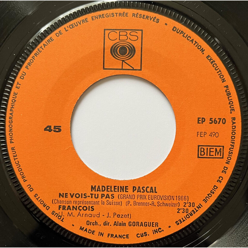  Madeleine Pascal  -  ne vois-tu pas ? 