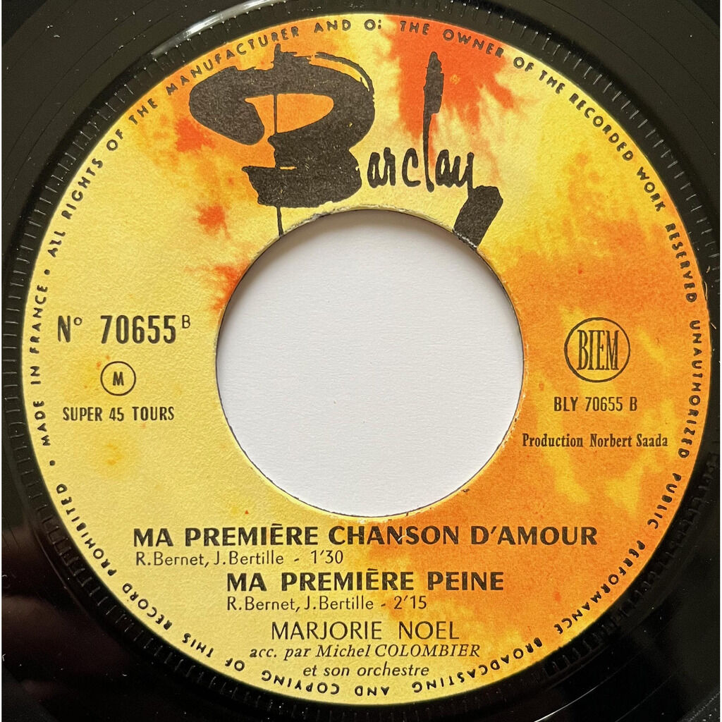  Marjorie Noël  -  tu vas partir 