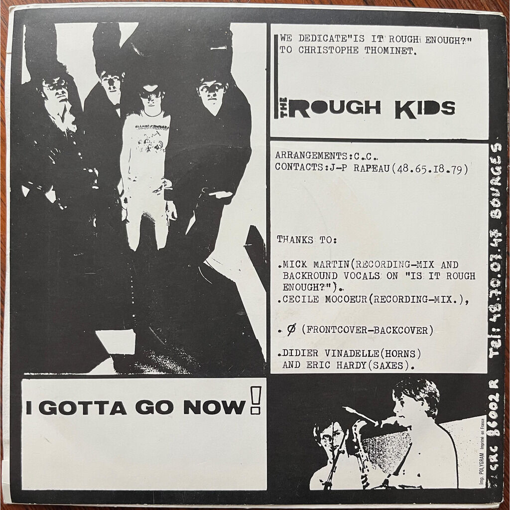  The Rough Kids  -  is it rough enough 