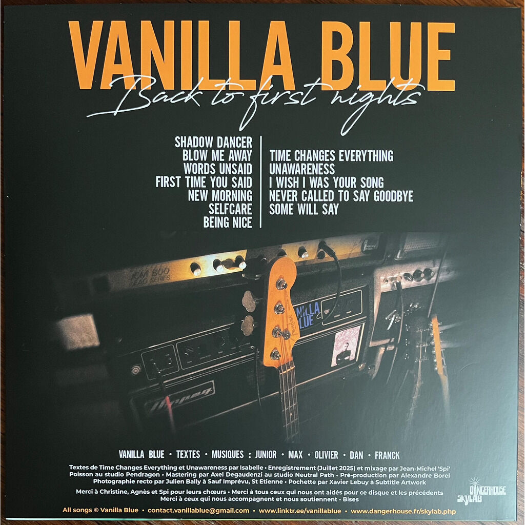  Vanilla Blue  -  back to first nights 
