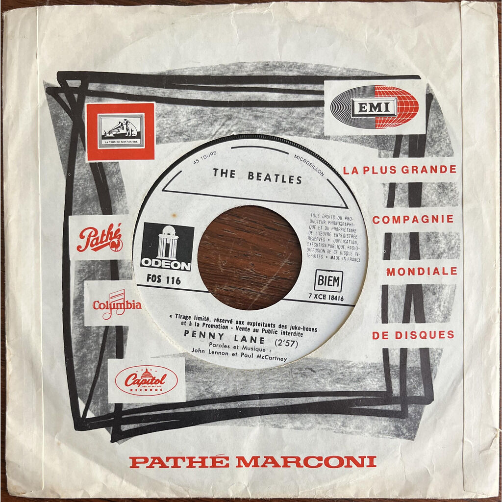  The Beatles  -  strawberry fields forever / penny lane 