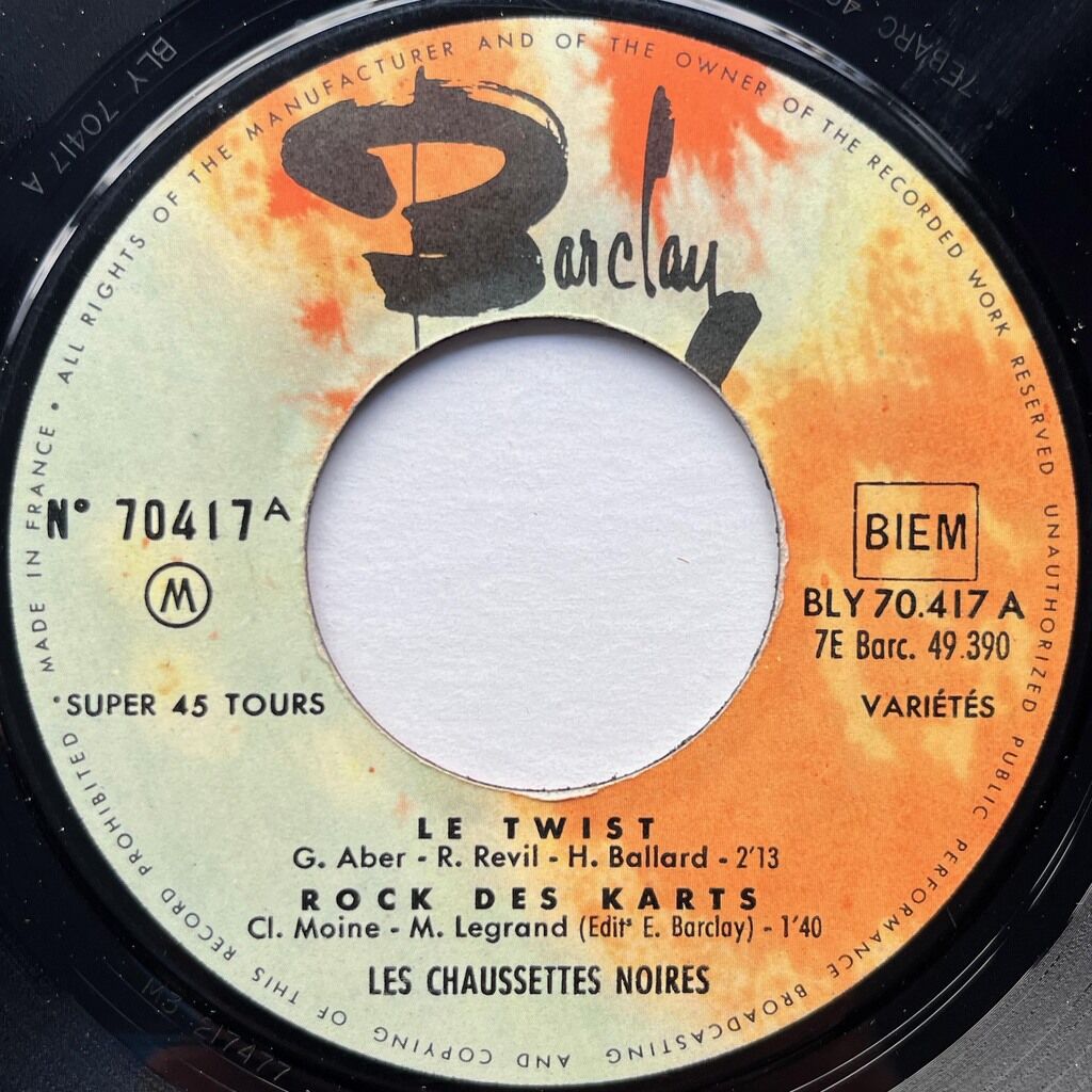  Les Chaussettes Noires  -  le twist 