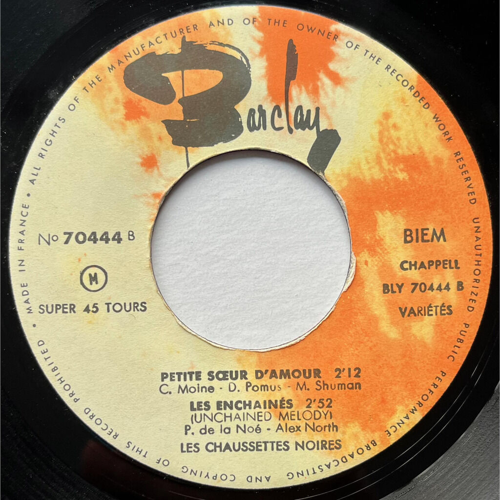  Les Chaussettes Noires  -  le chemin de la joie 