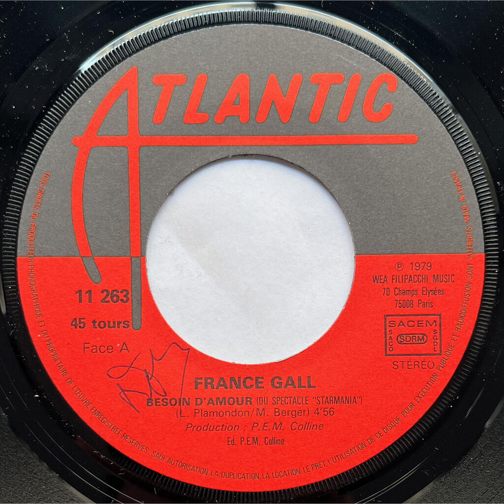  France Gall  -  besoin d'amour 
