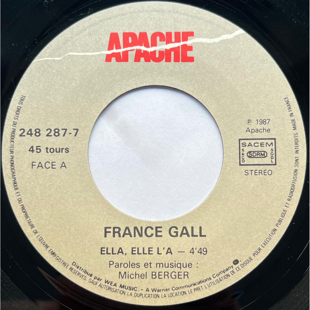  France Gall  -  ella elle l'a 