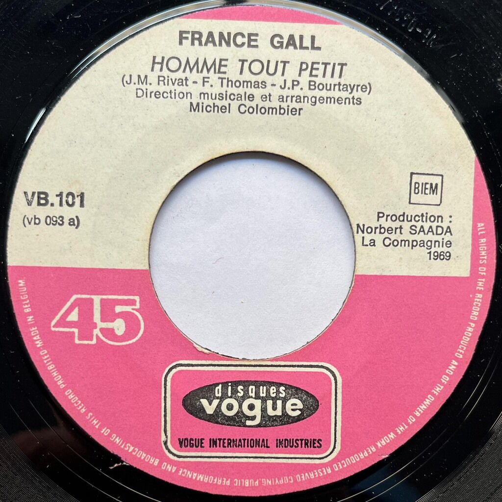  France Gall  -  l'orage (la pioggia) 