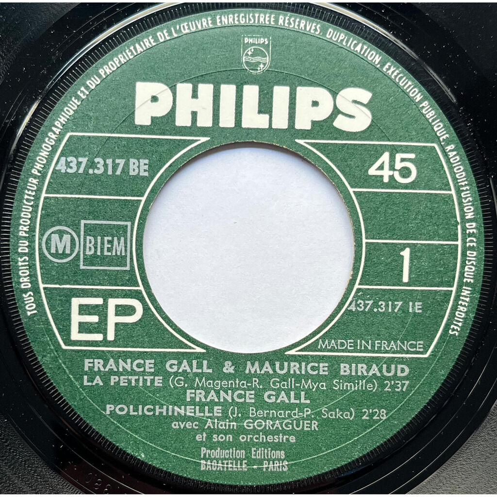  France Gall En Duo Avec Maurice Biraud  -  la petite 