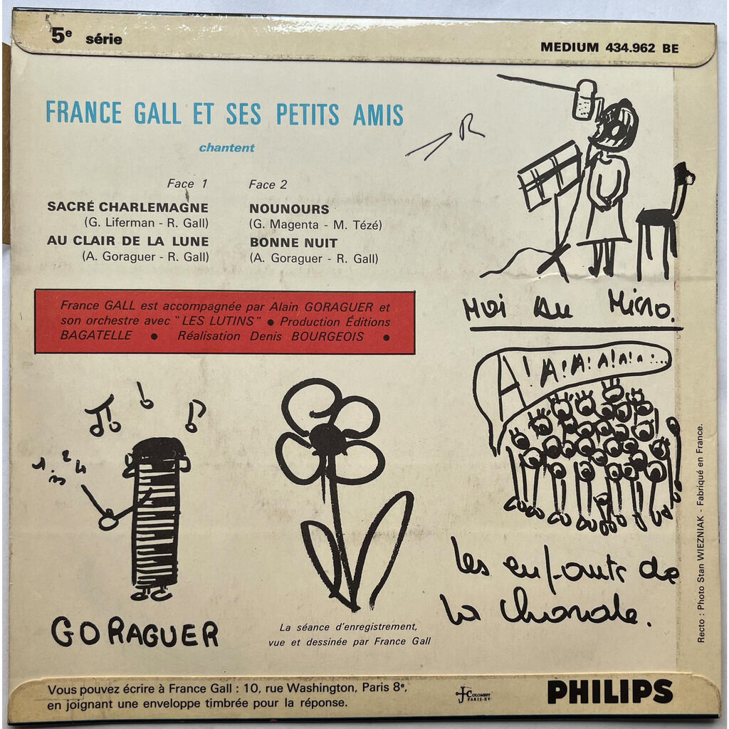  France Gall Et Ses Petits Amis  -  sacré charlemagne 