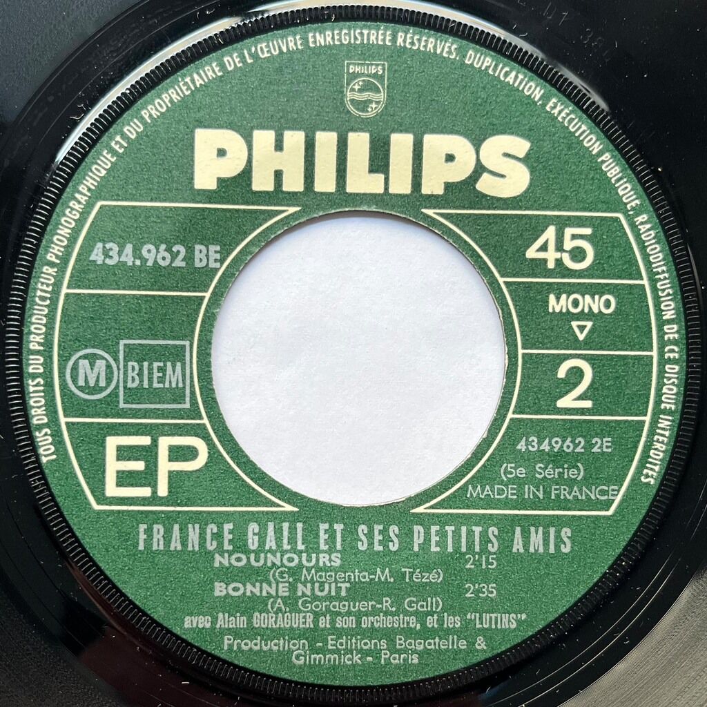  France Gall Et Ses Petits Amis  -  sacré charlemagne 