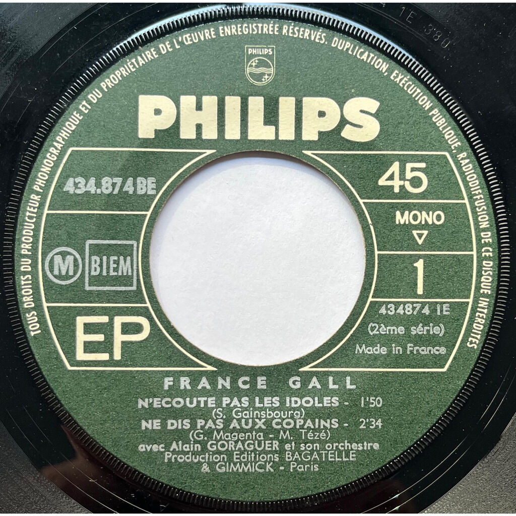  France Gall  -  n'écoute pas les idoles (2e série) 