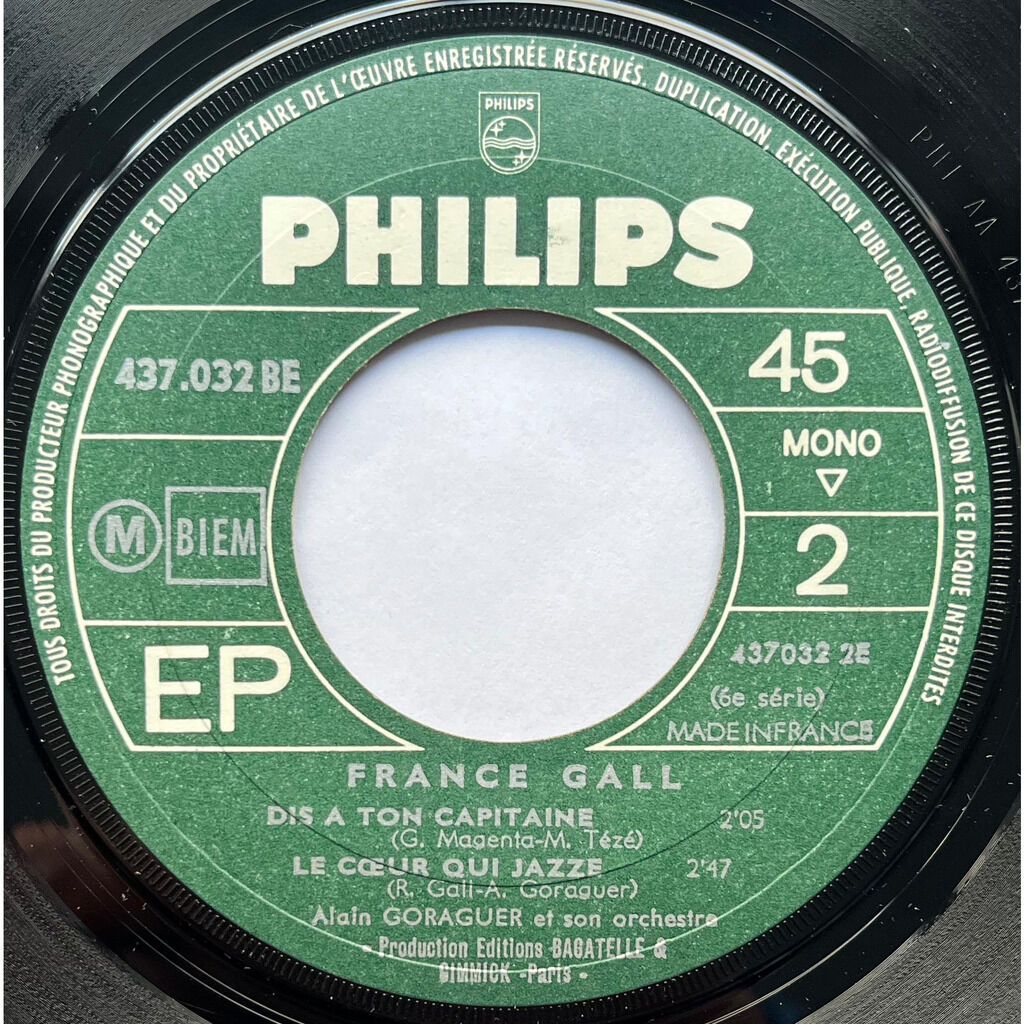  France Gall  -  poupée de cire poupée de son (6e série) 