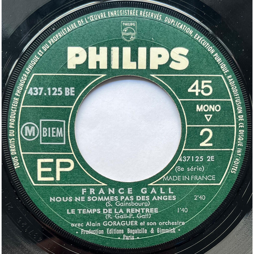  France Gall  -  l'amérique (8e série) 