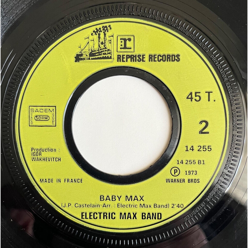  Electric Max Band  -  max on my mind 