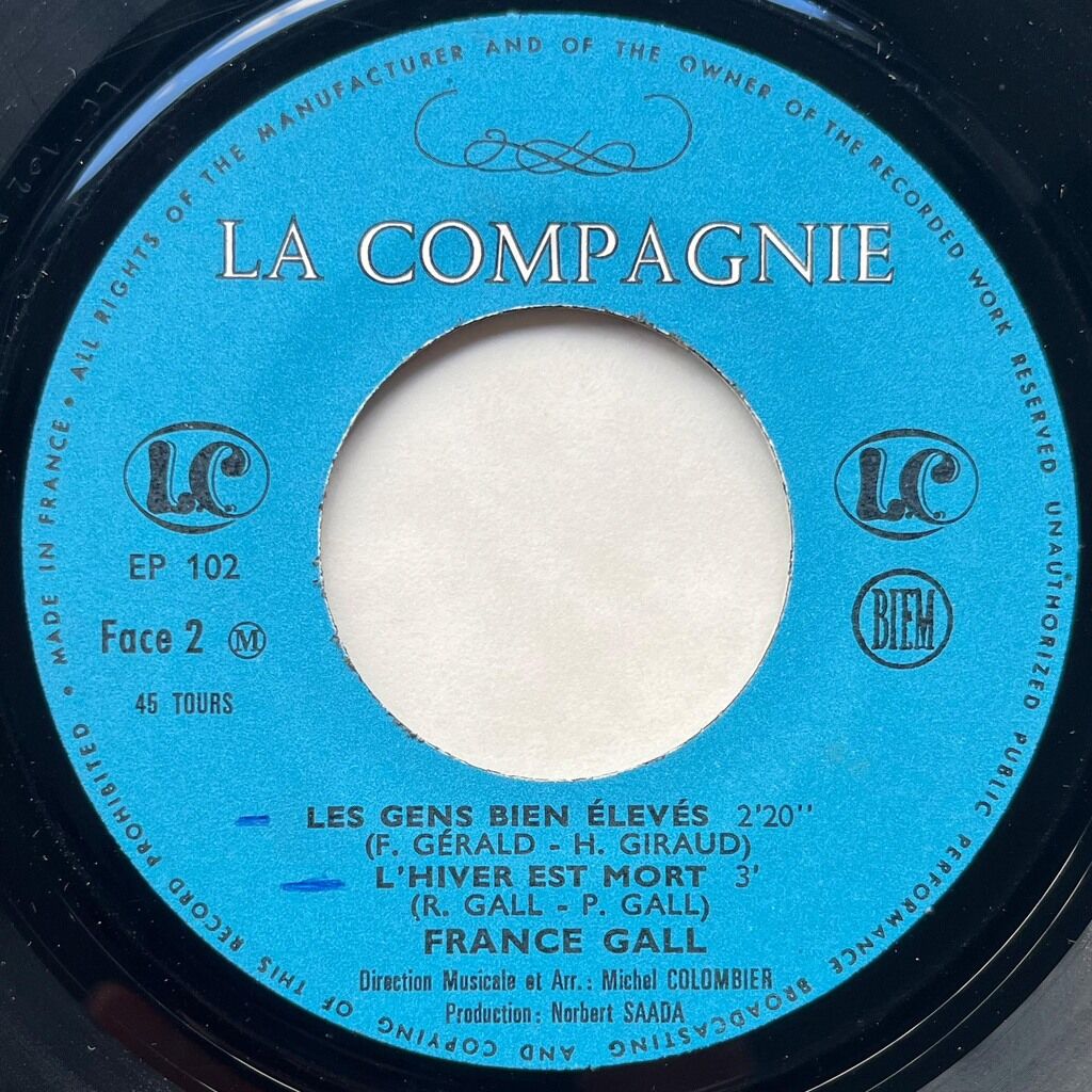  France Gall  -  homme tout petit 