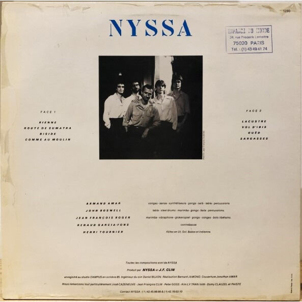  Nyssa  -  comme au moulin 