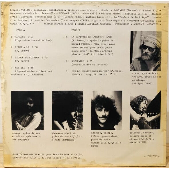  Philippe Doray, Les Asociaux Associes  -  ramasse-miettes nucléaire 