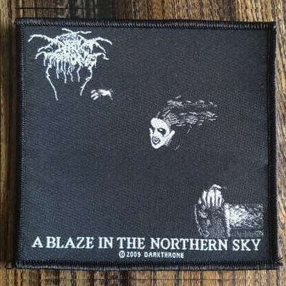  darkthrone  -  a blaze in the northern sky official patch 2009 