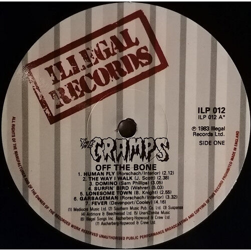  The Cramps  -  ...off the bone lp ltd 