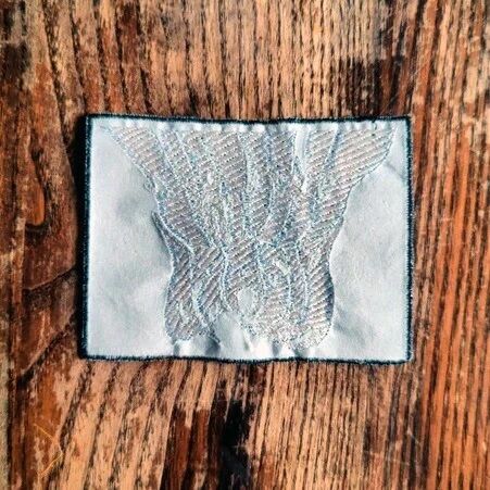  Electric wizard  -  embroidered logo patch 