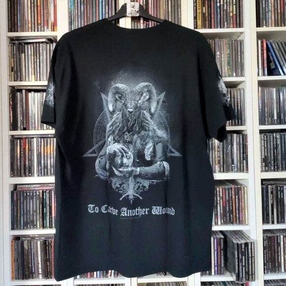  dark funeral  -  to carve another wound (xl size) official t-shirt 2017 razamataz 