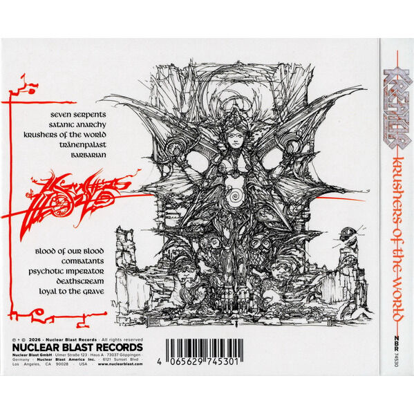  Kreator  -  krushers of the world 