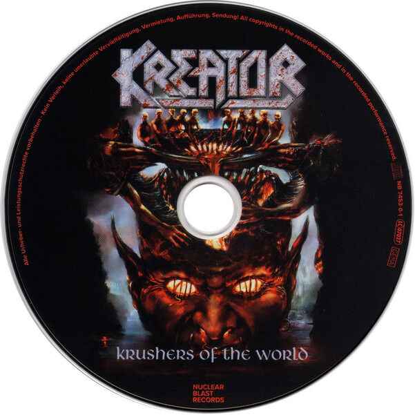  Kreator  -  krushers of the world 
