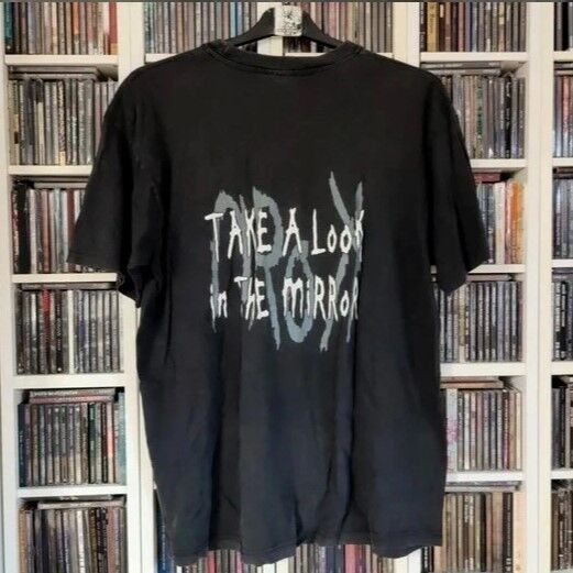  korn  -  take look at the mirror (xl size) vintage t-shirt 00' 