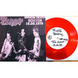 the clash i fought the law at orpheum (boston ma usa 19.09.1979) (eu 2026 ltd 10 no'd copies red wax 7ep on private pressing lbl unique insert ps!)
