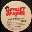 bruce springsteen royalty of rock bruce springsteen i (usa 1983 'rko radio networks' promo lp radio show)