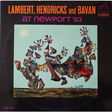 lambert, hendricks & bavan at newport '63 (original usa mono press - 1963)