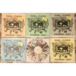 pink floyd pink floyd the famous fillmore west kkk cover 90 copies multicolored vinyl 5 insert